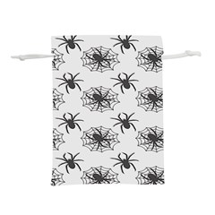 Spider Web - Halloween Decor Lightweight Drawstring Pouch (l) by ConteMonfrey