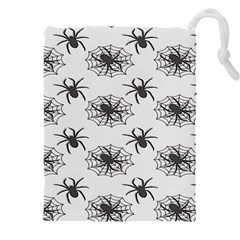 Spider Web - Halloween Decor Drawstring Pouch (4xl) by ConteMonfrey