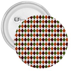 Halloween Palette Plaids   3  Buttons by ConteMonfrey