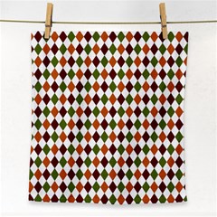 Halloween Palette Plaids   Face Towel by ConteMonfrey