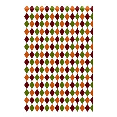 Halloween Palette Plaids   Shower Curtain 48  X 72  (small)  by ConteMonfrey