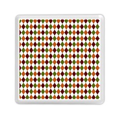 Halloween Palette Plaids   Memory Card Reader (square) by ConteMonfrey