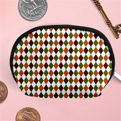 Halloween Palette Plaids   Accessory Pouch (medium) by ConteMonfrey