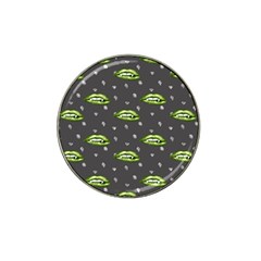 Green Vampire Mouth - Halloween Modern Decor Hat Clip Ball Marker (10 Pack) by ConteMonfrey