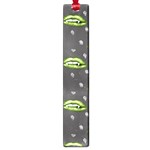 Green Vampire Mouth - Halloween Modern Decor Large Book Marks Front