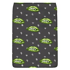 Green Vampire Mouth - Halloween Modern Decor Removable Flap Cover (s) by ConteMonfrey