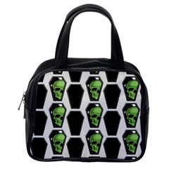 Coffins And Skulls - Modern Halloween Decor  Classic Handbag (one Side) by ConteMonfrey