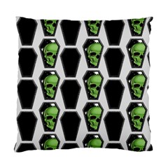 Coffins And Skulls - Modern Halloween Decor  Standard Cushion Case (one Side) by ConteMonfrey