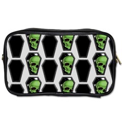 Coffins And Skulls - Modern Halloween Decor  Toiletries Bag (two Sides) by ConteMonfrey