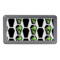 Coffins And Skulls - Modern Halloween Decor  Memory Card Reader (mini) by ConteMonfrey