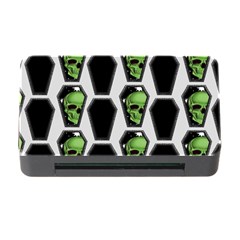 Coffins And Skulls - Modern Halloween Decor  Memory Card Reader With Cf by ConteMonfrey