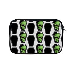 Coffins And Skulls - Modern Halloween Decor  Apple Macbook Pro 13  Zipper Case by ConteMonfrey