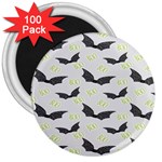 Boo! Bat Rain - Halloween Decor  3  Magnets (100 pack) Front