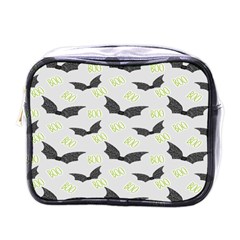 Boo! Bat Rain - Halloween Decor  Mini Toiletries Bag (one Side) by ConteMonfrey