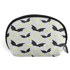 Boo! Bat Rain - Halloween Decor  Accessory Pouch (large) by ConteMonfrey