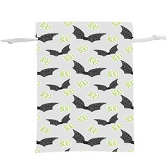 Boo! Bat Rain - Halloween Decor   Lightweight Drawstring Pouch (xl) by ConteMonfrey