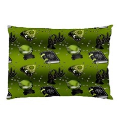 Ocultism Wicca Real Witch Halloween  Pillow Case by ConteMonfrey