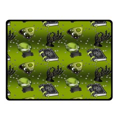 Ocultism Wicca Real Witch Halloween  Double Sided Fleece Blanket (small)  by ConteMonfrey