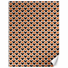 Halloween Plaids Arrow Canvas 18  X 24  by ConteMonfrey