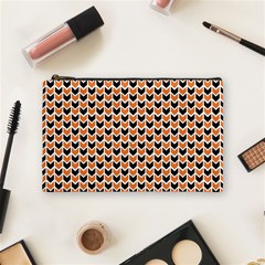 Halloween Plaids Arrow Cosmetic Bag (medium) by ConteMonfrey