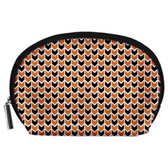 Halloween Plaids Arrow Accessory Pouch (large) by ConteMonfrey