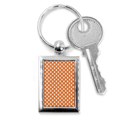 Cute Little Ghosts Halloween Theme Key Chain (rectangle) by ConteMonfrey