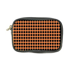 Halloween Black Orange Plaids Coin Purse by ConteMonfrey