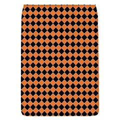 Halloween Black Orange Plaids Removable Flap Cover (s) by ConteMonfrey