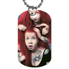 Creepy Monster Student At Classroom Dog Tag (two Sides) by dflcprintsclothing