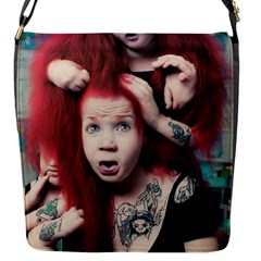 Creepy Monster Student At Classroom Flap Closure Messenger Bag (s) by dflcprintsclothing