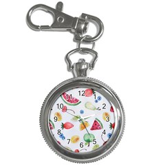 Fruit Summer Vitamin Watercolor Key Chain Watches by Wegoenart