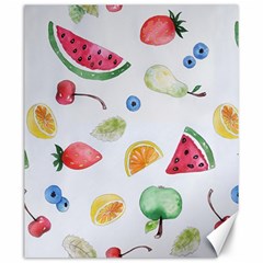 Fruit Summer Vitamin Watercolor Canvas 20  X 24  by Wegoenart