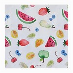 Fruit Summer Vitamin Watercolor Medium Glasses Cloth (2 Sides) Front