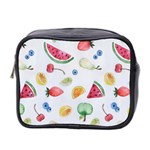 Fruit Summer Vitamin Watercolor Mini Toiletries Bag (Two Sides) Front