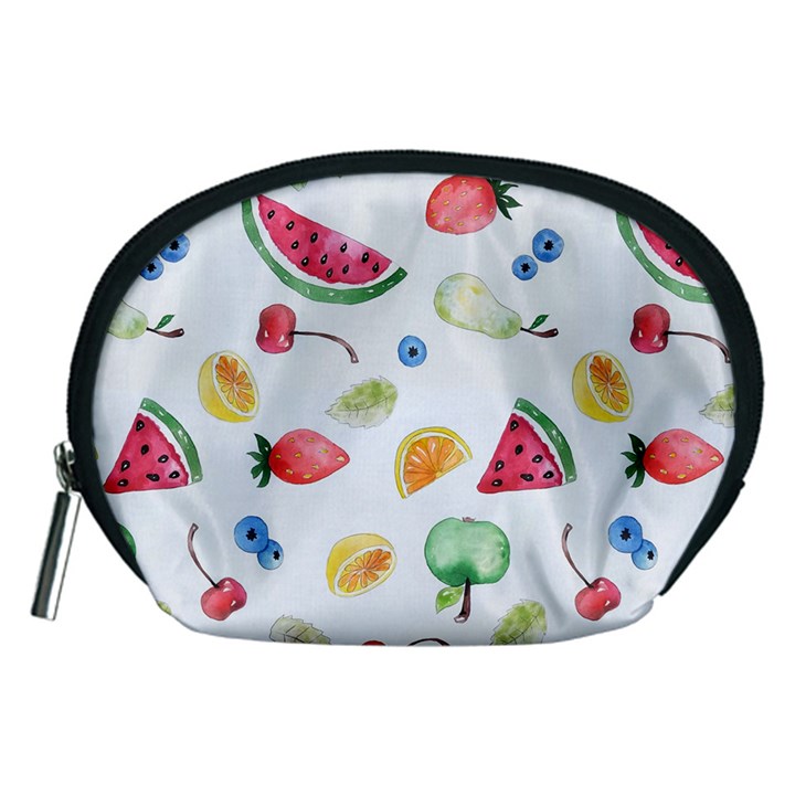 Fruit Summer Vitamin Watercolor Accessory Pouch (Medium)