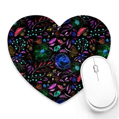 Background Nature Texture Design Heart Mousepads by Wegoenart