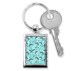 Flemish Picture Drawing Summer Key Chain (rectangle) by Wegoenart