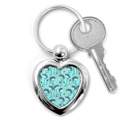 Flemish Picture Drawing Summer Key Chain (heart) by Wegoenart