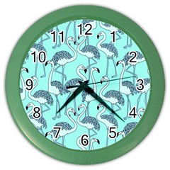 Flemish Picture Drawing Summer Color Wall Clock by Wegoenart