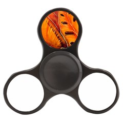 Orange Leaves Nature Pattern Finger Spinner by Wegoenart