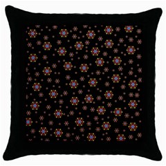 Mandala Drawing Artistic Model Throw Pillow Case (Black)