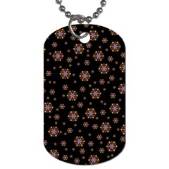 Mandala Drawing Artistic Model Dog Tag (One Side)