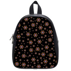 Mandala Drawing Artistic Model School Bag (Small)