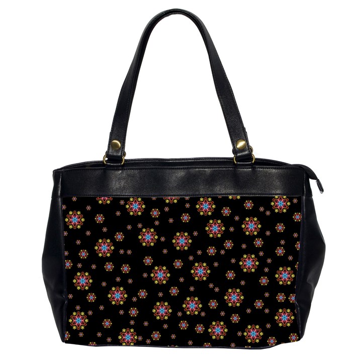 Mandala Drawing Artistic Model Oversize Office Handbag (2 Sides)