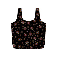 Mandala Drawing Artistic Model Full Print Recycle Bag (S)