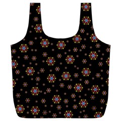 Mandala Drawing Artistic Model Full Print Recycle Bag (xl) by Wegoenart