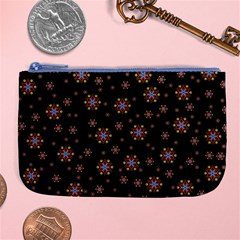 Mandala Drawing Artistic Model Large Coin Purse