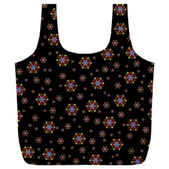 Mandala Drawing Artistic Model Full Print Recycle Bag (XXL)