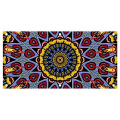 Kaleidoscope Mandala Colorful Banner And Sign 4  X 2 