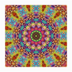 Rosette Mandala Ornament Wallpaper Medium Glasses Cloth (2 Sides) by Wegoenart